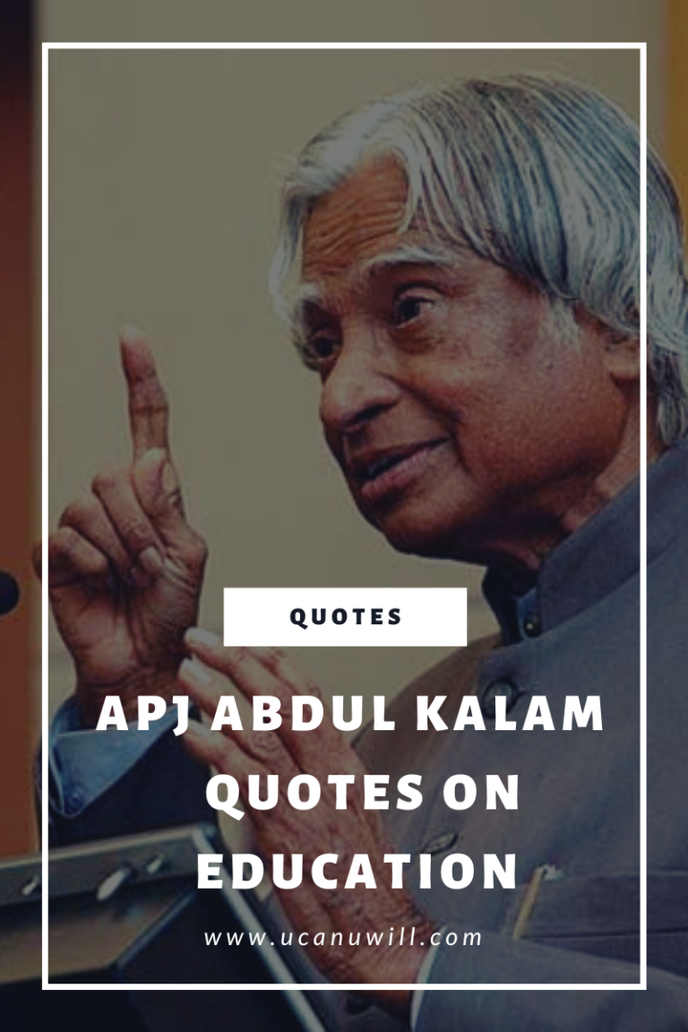 APJ ABDUL KALAM QUOTES ON EDUCATION