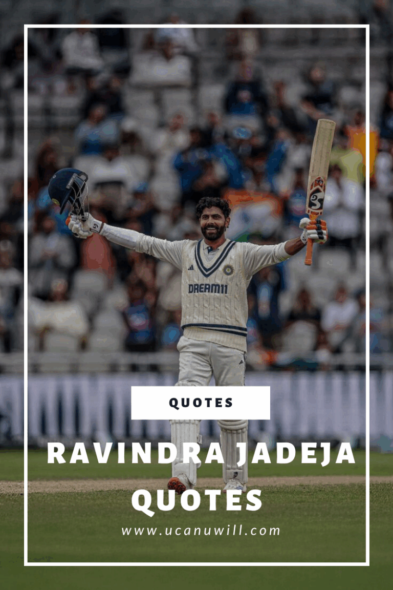 Inspirational Ravindra Jadeja Quotes