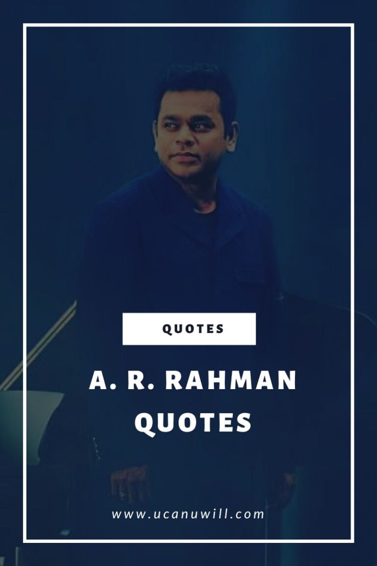 A. R. Rahman Quotes