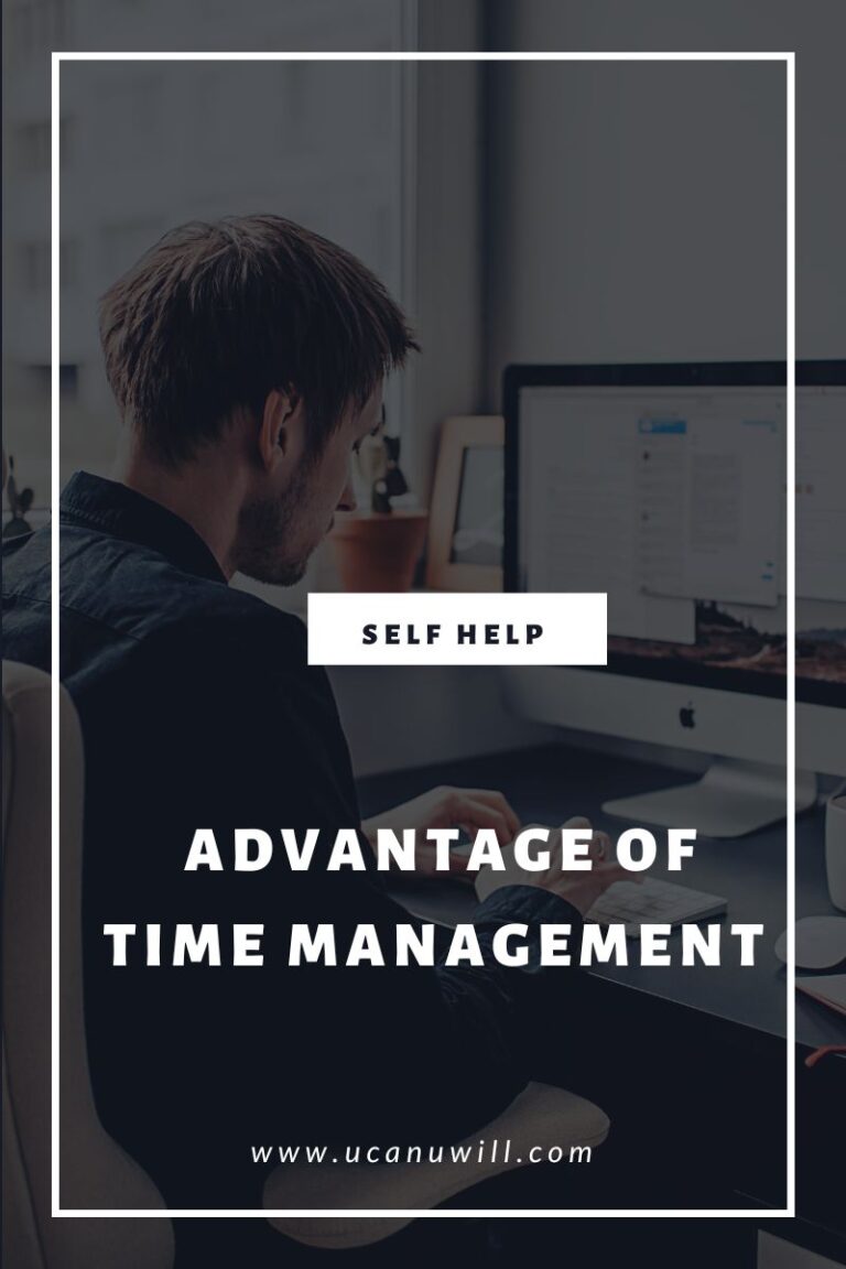 advantage of time management