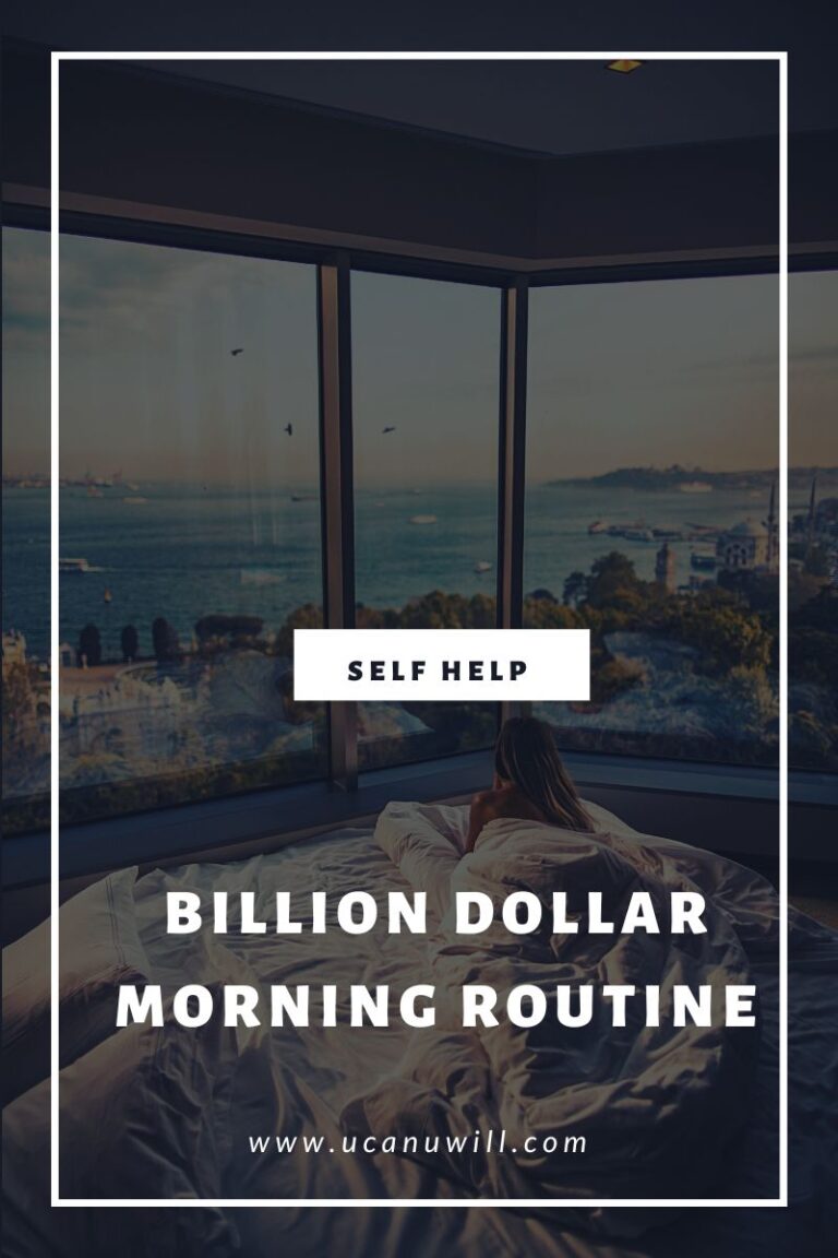 Billion Dollar Morning Routine