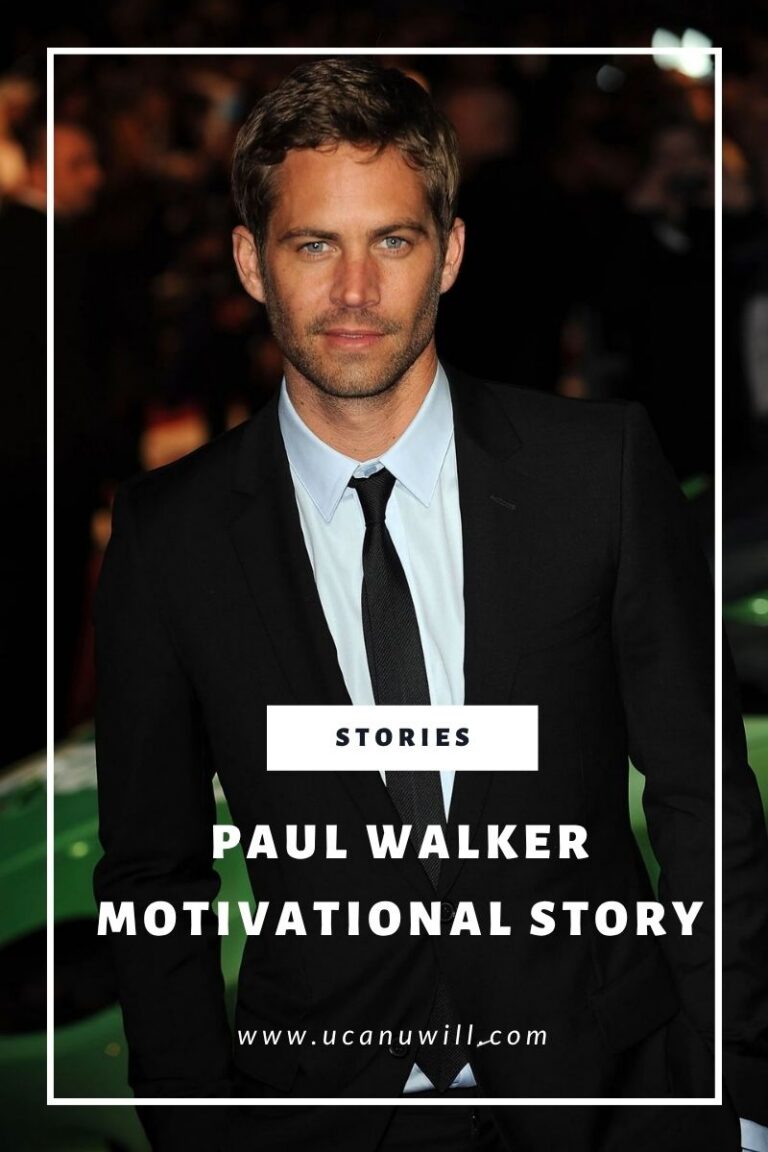 Paul Walker Motivational Story